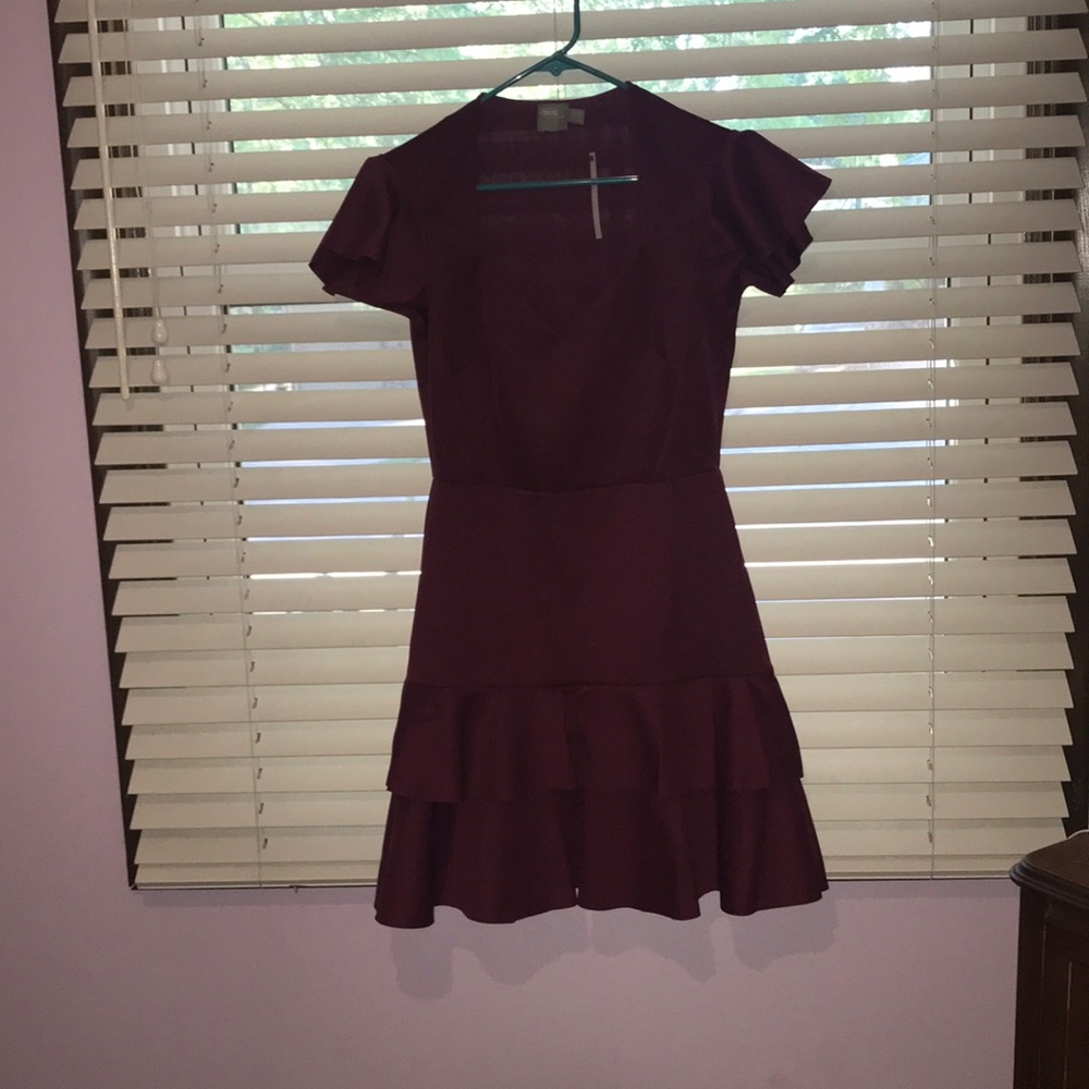Brand New burgundy ASOS dress